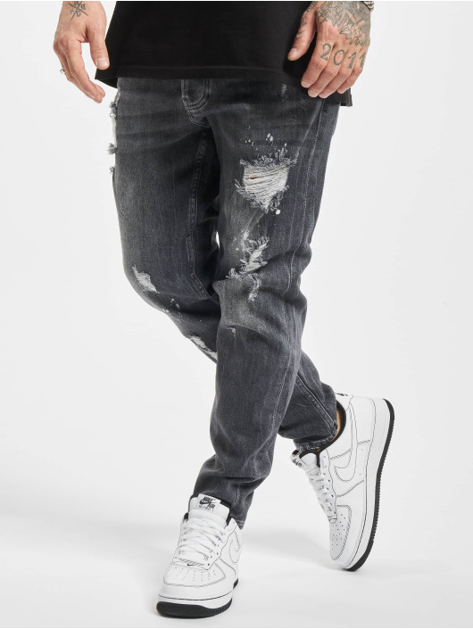 2Y Slim Fit Jeans Janosch grau