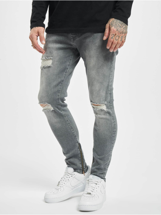 2Y Slim Fit Jeans Robert grå