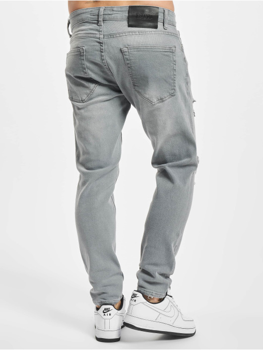 2Y Slim Fit Jeans Emil Carrot grå