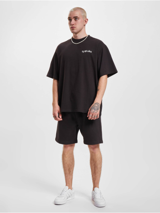 2Y Studios T-paidat Tiger Oversize musta