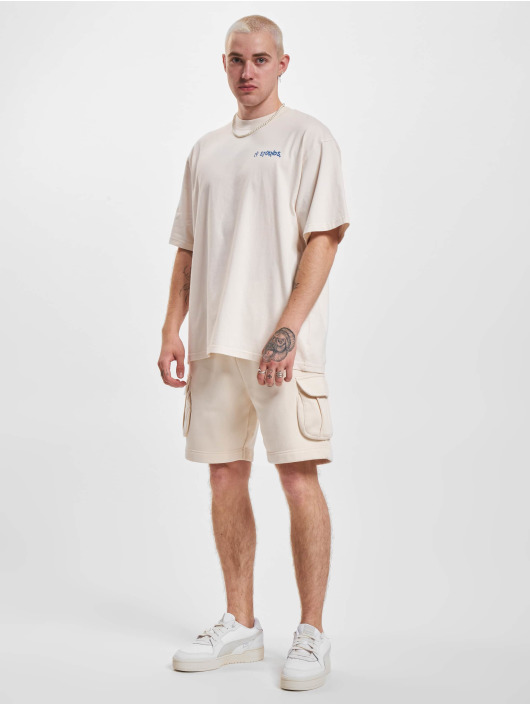 2Y Studios T-paidat Thoughts Oversize valkoinen