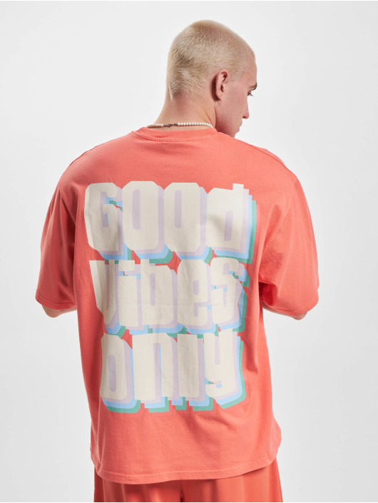2Y Studios t-shirt Good Vibes Only Oversize oranje