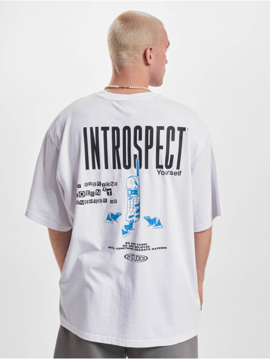 2Y Studios t-shirt Introspect Oversize wit