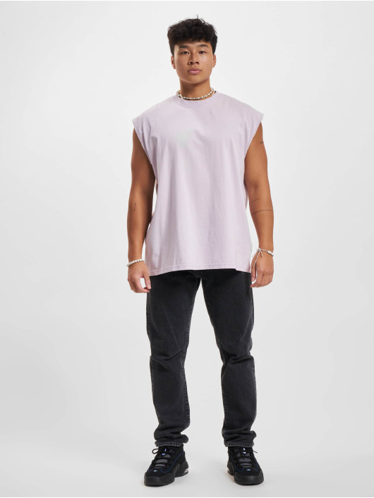 2Y Studios Tanktop Basic Oversize Sleeveless paars