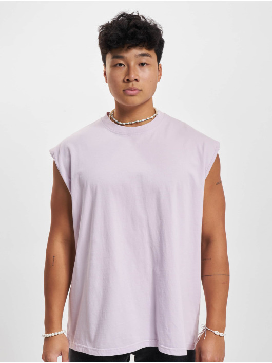 2Y Studios Tanktop Globus Oversize Sleeveless paars