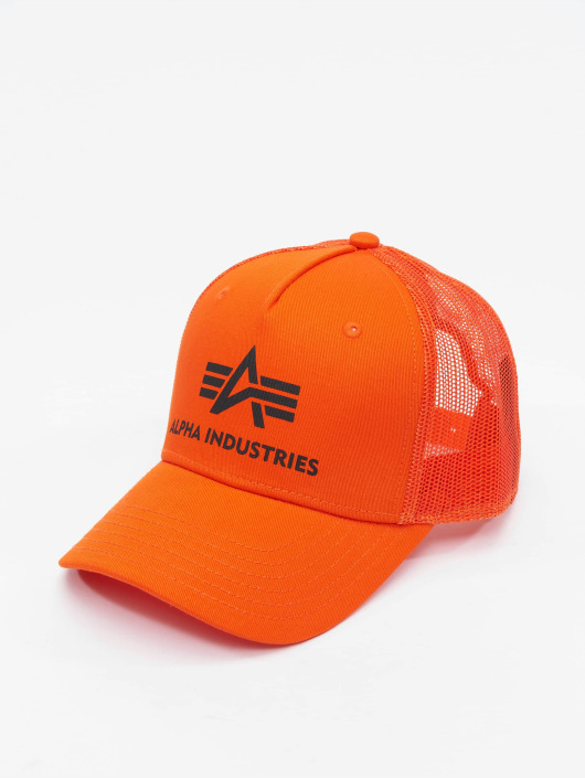 Alpha Industries Trucker Cap Basic orange