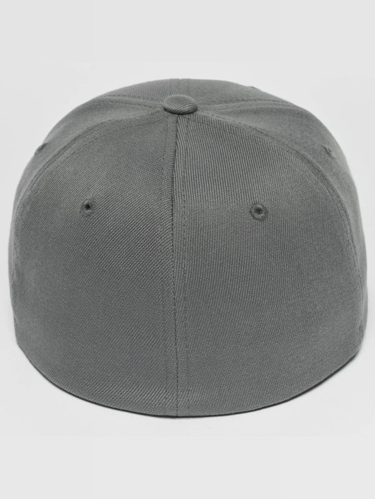 Flexfit Casquette Flex Fitted Wool Blend gris