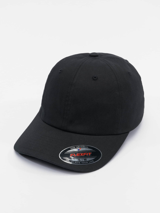 Flexfit Casquette Flex Fitted Cotton Twill Dad noir