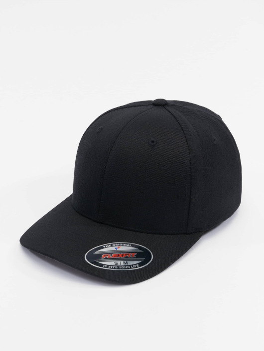 Flexfit Casquette Flex Fitted Wool Blend noir