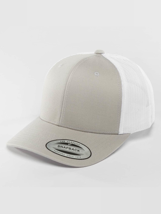 Flexfit Casquette Trucker mesh Retro Two Tone argent