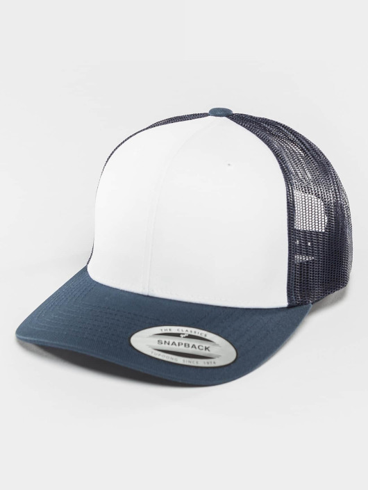 Flexfit Casquette Trucker mesh Retro Colored Front bleu
