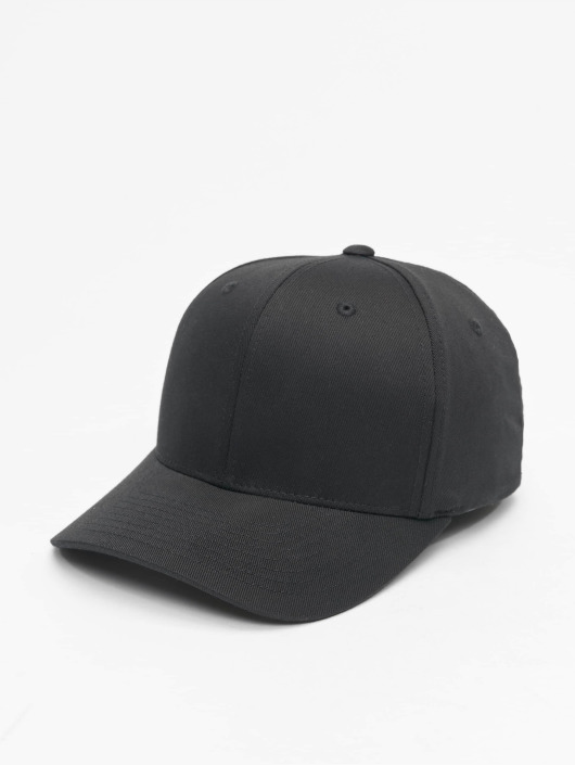 Flexfit Flexfitted Cap Wooly Combed schwarz