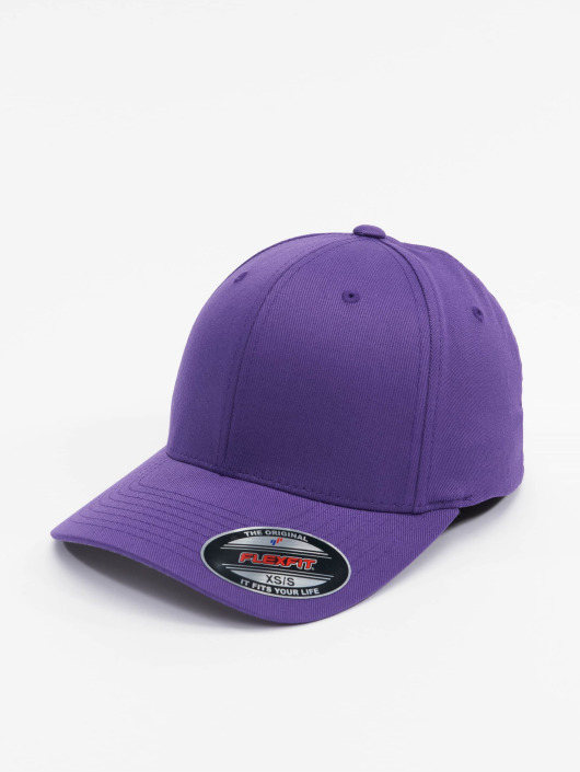 Flexfit Flexfitted Cap Wooly Combed in violet