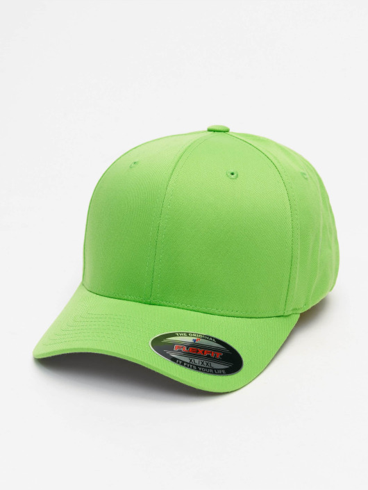 Flexfit Lastebilsjåfør- / flexfitted caps Wooly Combed grøn