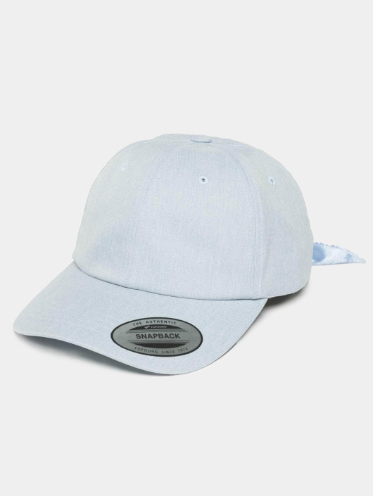 Flexfit Snapback Cap Satin Bow Dad in blau