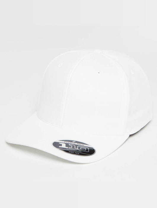 Flexfit Snapback Cap 110 Cool & Dry Mini Pique in weiß