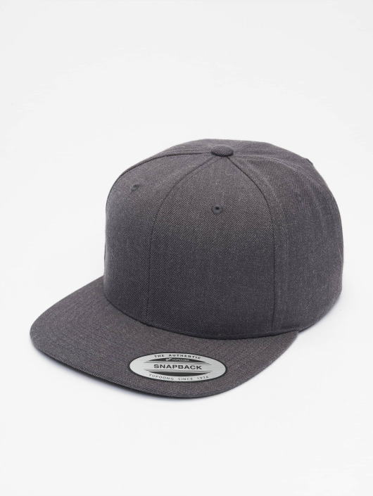 Flexfit Snapback Caps Classic grå
