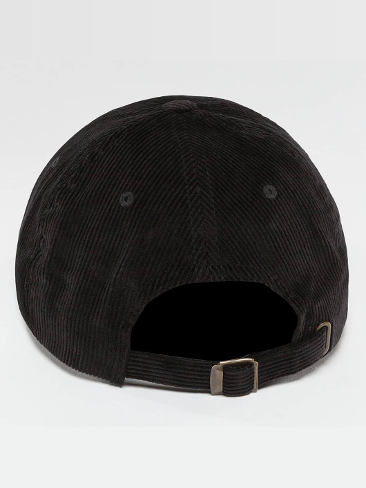 Flexfit Snapback Caps Low Profile Corduroy Dad svart