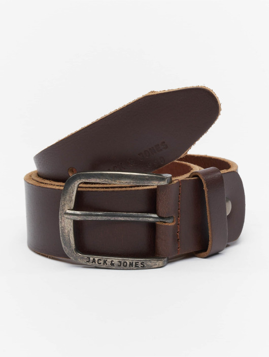 Jack & Jones Ceinture jjiPaul jjLeather brun