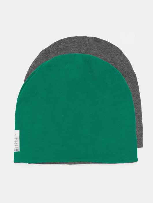 MSTRDS Beanie Jersey Reversible grey