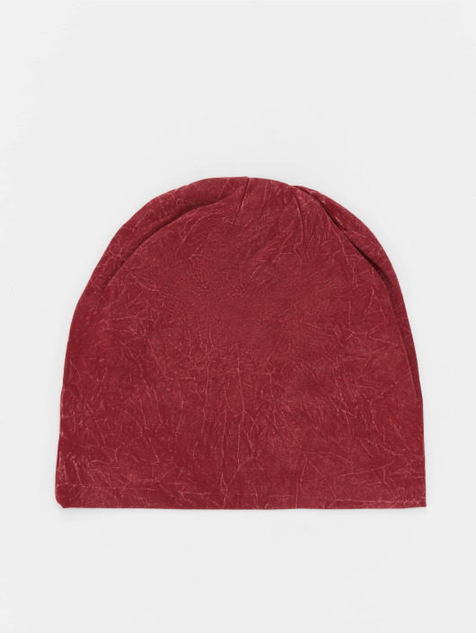 MSTRDS Bonnet Stonewashed Jersey rouge