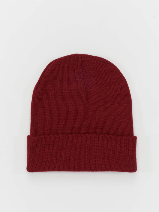 MSTRDS Bonnet Basic Flap rouge