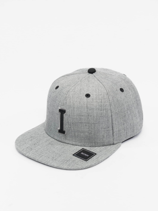 MSTRDS Casquette Snapback & Strapback I Letter gris