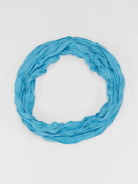 MSTRDS Echarpe Wrinkle Loop turquoise