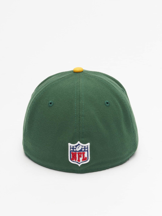 New Era Fitted Cap Nfl On Field Green Bay Packers 59fifty In Grun 84144