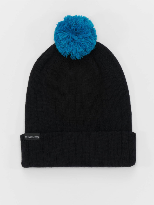 Urban Classics Bonnet hiver Contrast Bobble noir