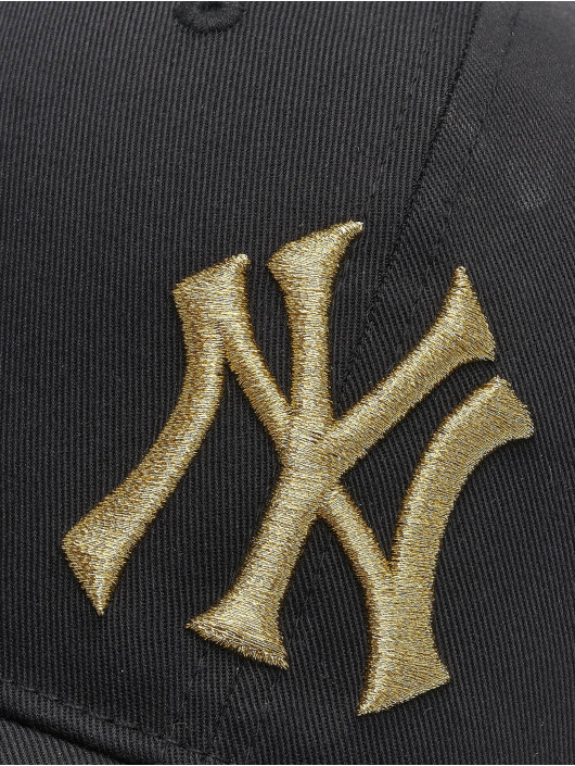 47 Trucker Cap MLB New York Yankees Branson Metallic schwarz