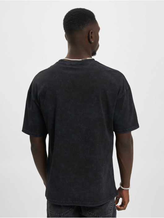 9N1M SENSE Camiseta Goth Washed negro