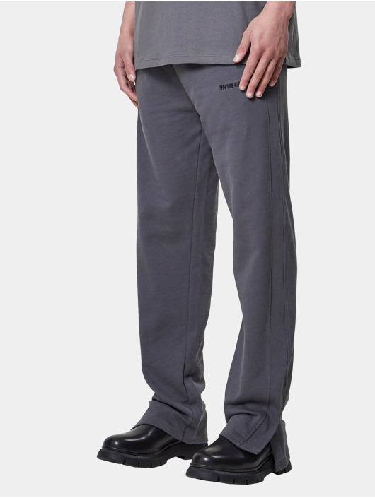 9N1M SENSE Jogginghose Essential Button grau