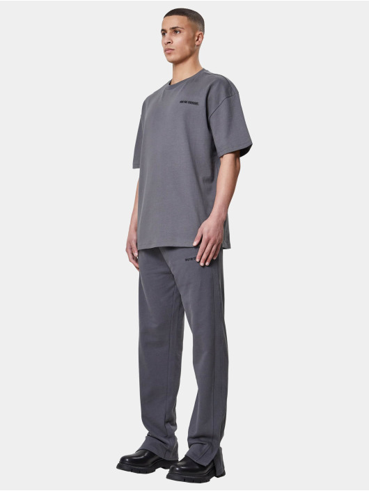 9N1M SENSE Jogginghose Essential Button grau