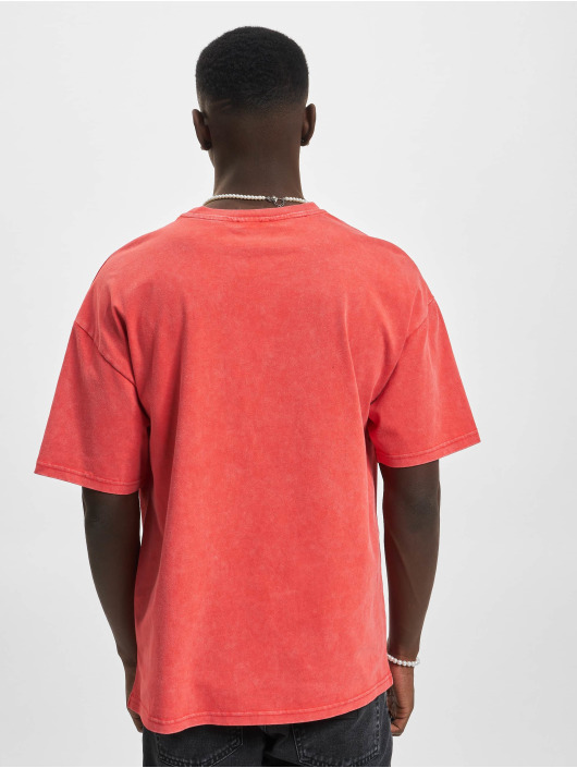 9N1M SENSE T-paidat Goth Washed punainen