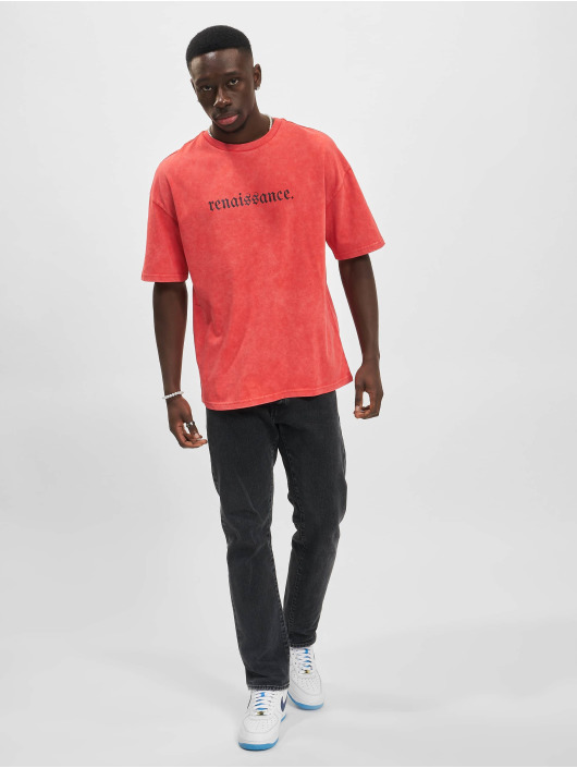 9N1M SENSE T-shirt In Utero Washed rosso