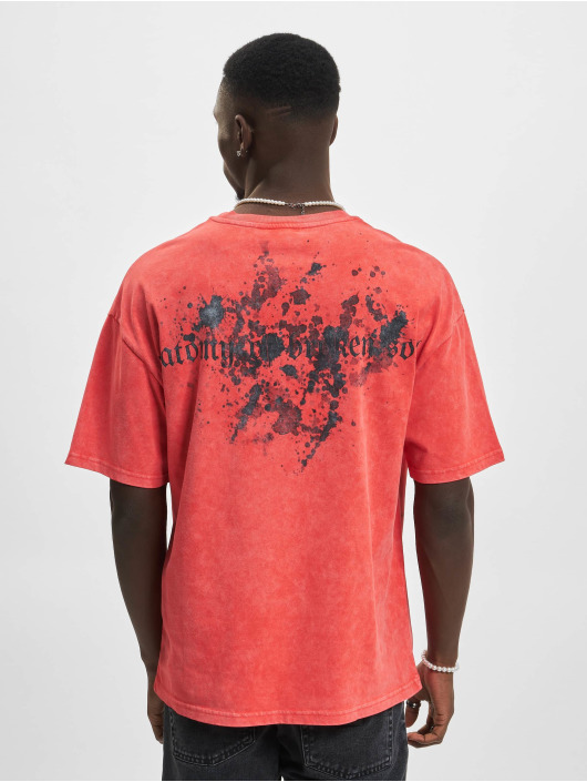 9N1M SENSE T-skjorter In Utero Washed red
