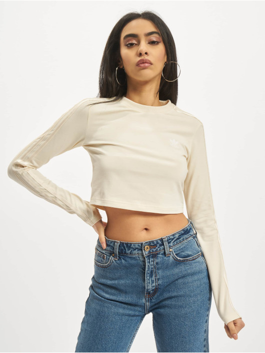 adidas Originals Longsleeves Originals LS Crop bezowy