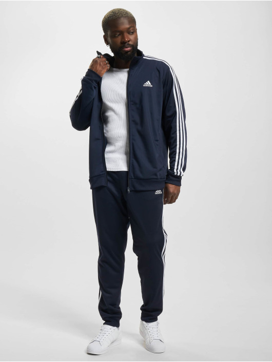 adidas Originals Obleky 3 Stripes modrý
