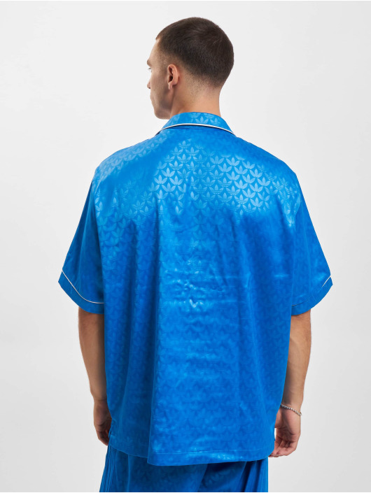 adidas Originals overhemd Mono blauw