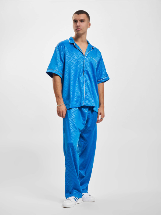 adidas Originals overhemd Mono blauw