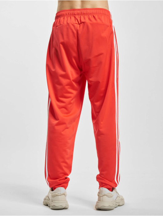adidas Originals Pantalone ginnico 3 Stripes rosso