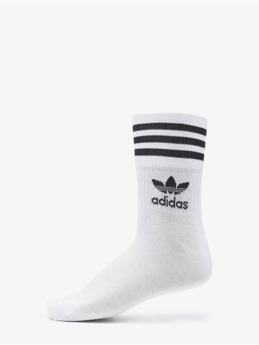 adidas Originals Ponožky Mid Cut Crew biela