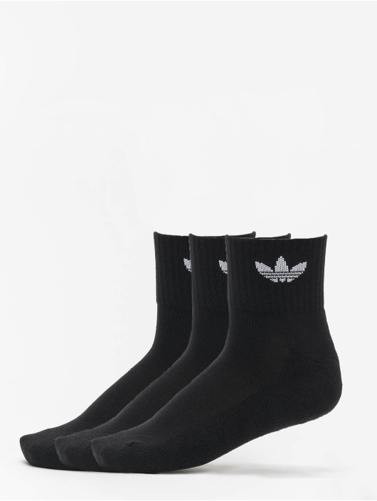adidas Originals Ponožky Mid Ankle èierna