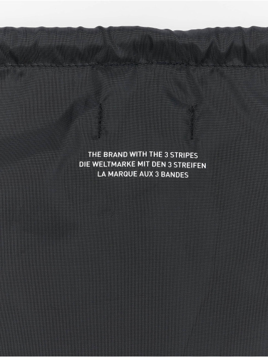 adidas Originals Sac à cordons Trefoil noir