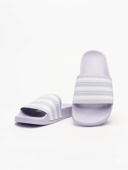 adidas lila slipper