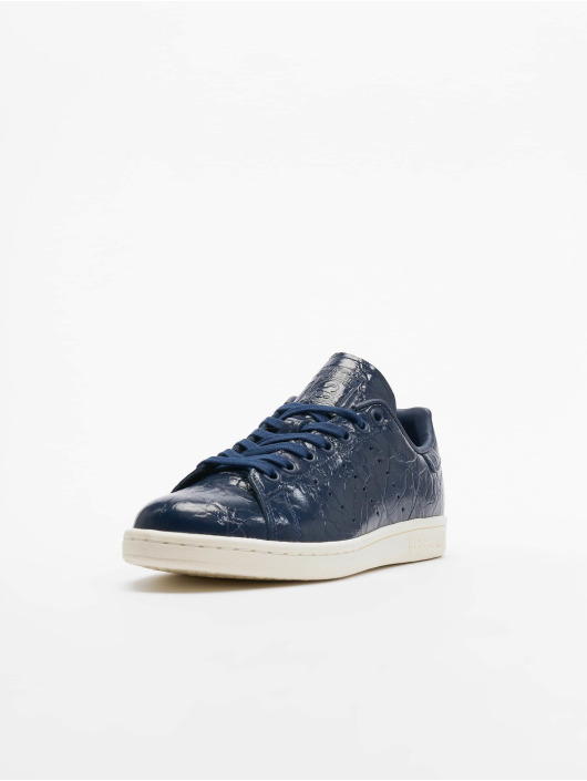 eiwit stapel Verwachten adidas Originals schoen / sneaker Stan Smith in blauw 553199