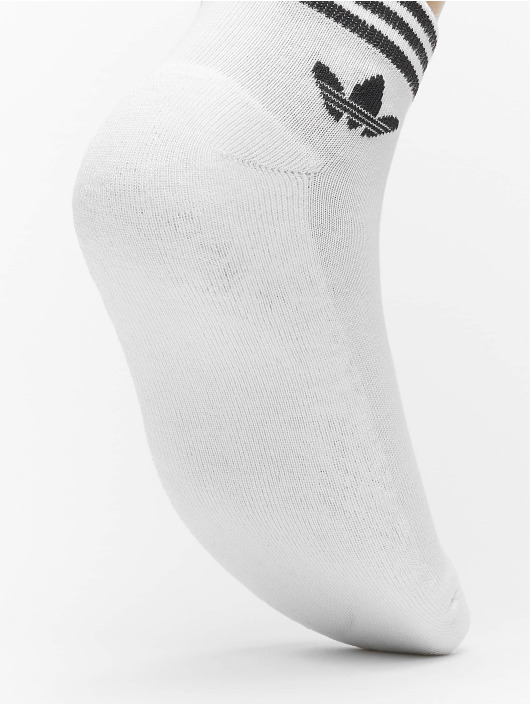 adidas Originals Socken Trefoil Ankle 3 Pack weiß