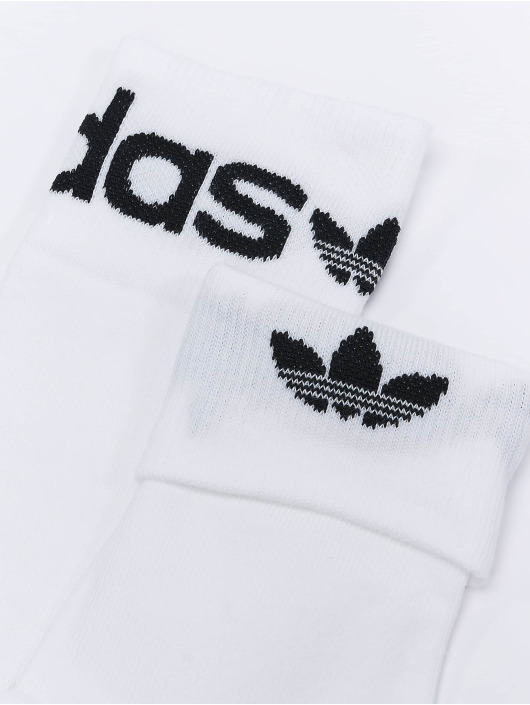 adidas Originals Socks Fold Cuff Crew white