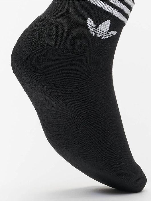 adidas Originals Sukat Trefoil Ankle 3 Pack musta